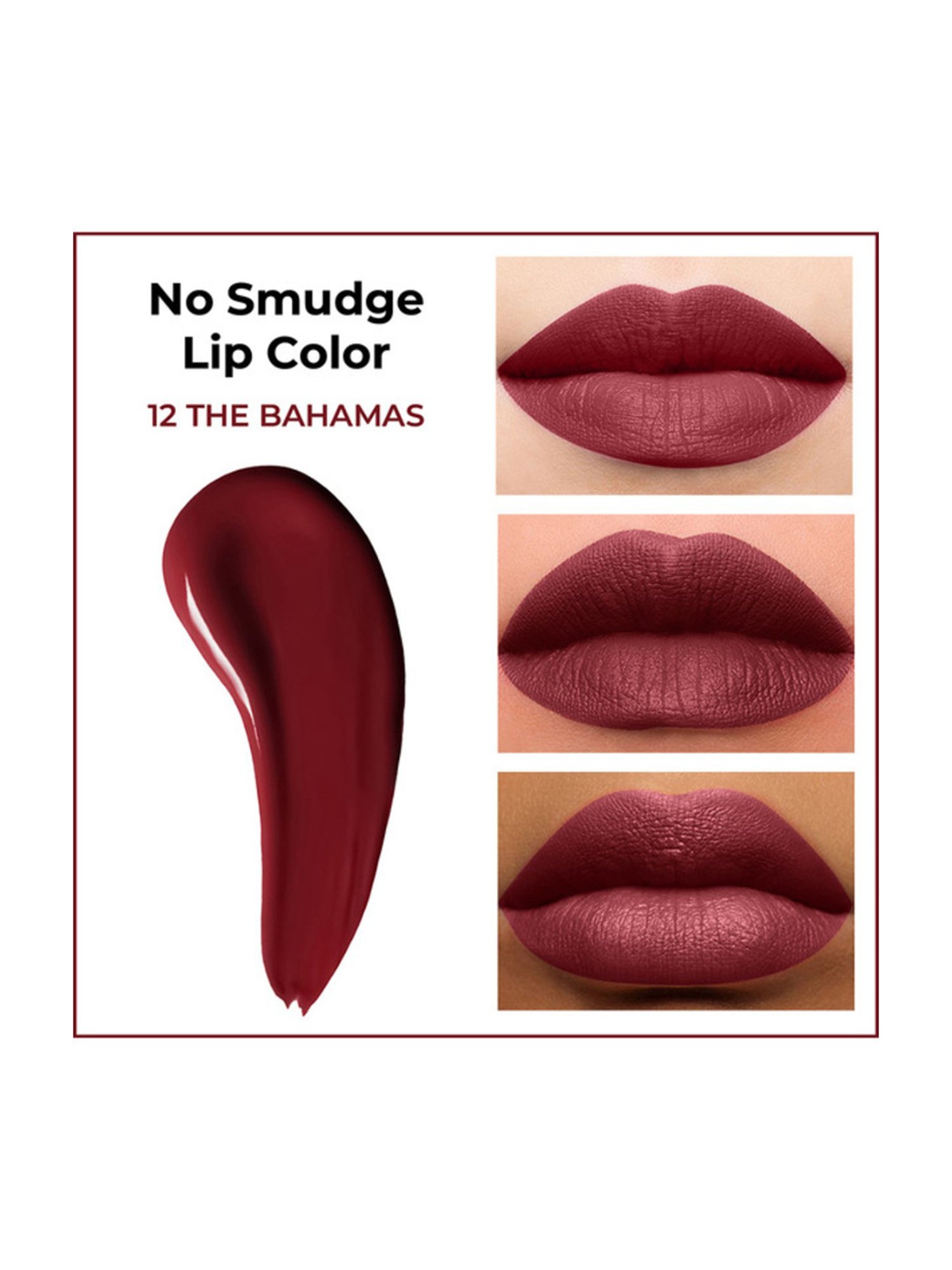 Insight Cosmetics No Smudge Lip Color 12 The Bahamas - 4 gm