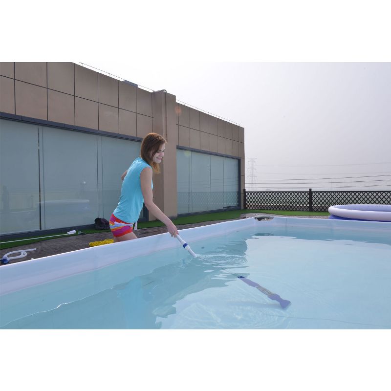 JLeisure Avenli Clean Plus 290721 Extendable Cordless Battery Operated Handheld Stick Vacuum Cleaner for Swimming Pools and Spas