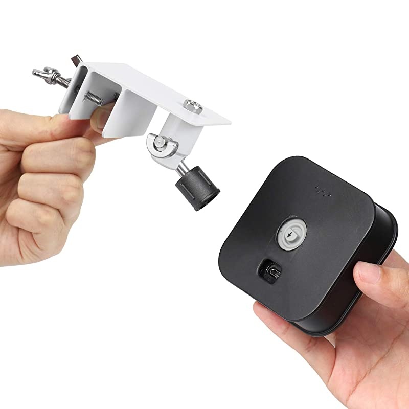 Version Gutter Mount for Blink XT amp Blink XT2 Outdoor Camera Best Viewing Angle for Your Blink XT Camera Weatherproof Aluminum Alloy Material 2 Pack White