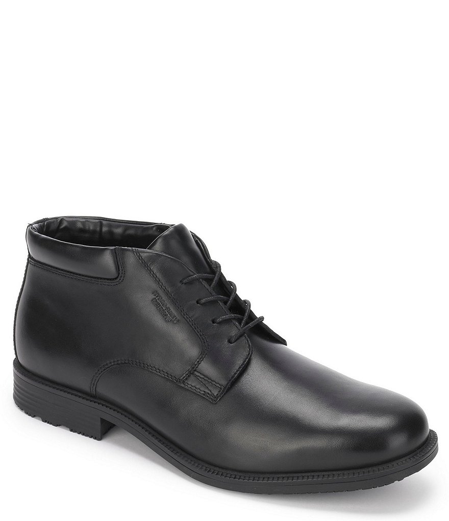 Rockport Men's Esntial Detail Waterproof Leather Chukka Boot