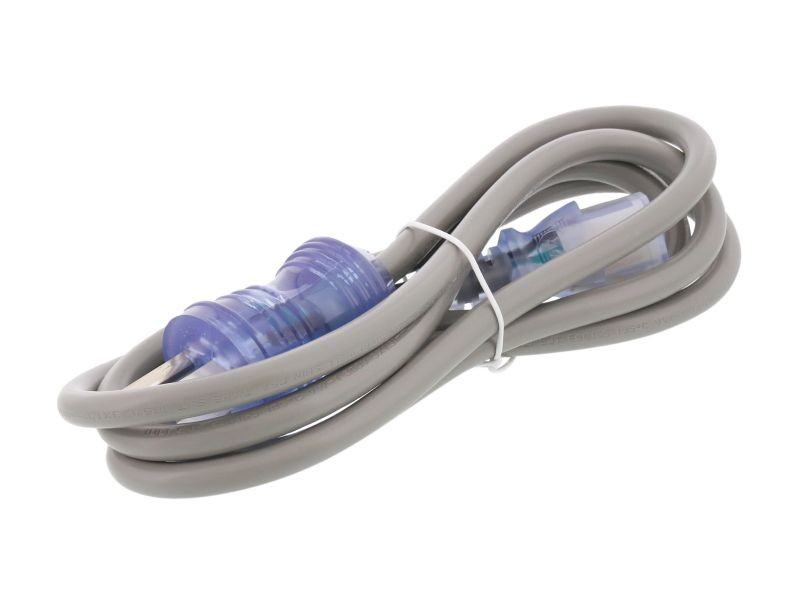 10 x DC Power Right Angle Barrel Male Jack Plug with Wire PC DIY 5.5 x 2.1mm