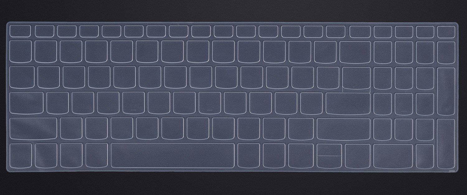 Ultra Thin Lenovo Keyboard Cover for 2018 Flagship Lenovo ideapad 320 15.6" Laptop, Lenovo ideapad 520 15.6", Lenovo ideapad 320 17.3" Laptop, Clear