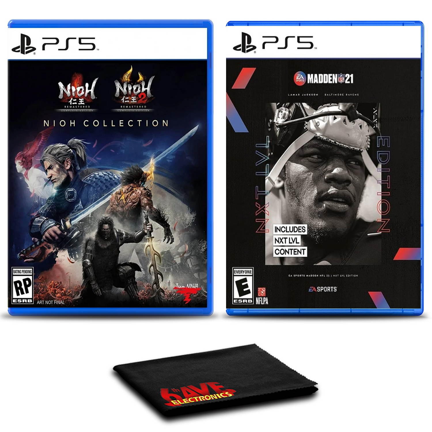 The Nioh Collection and Madden NFL 21 Next Level - Two Games For PS5
