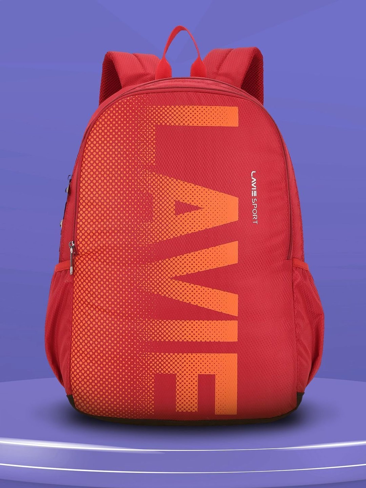 Lavie Hype Red School Backpack