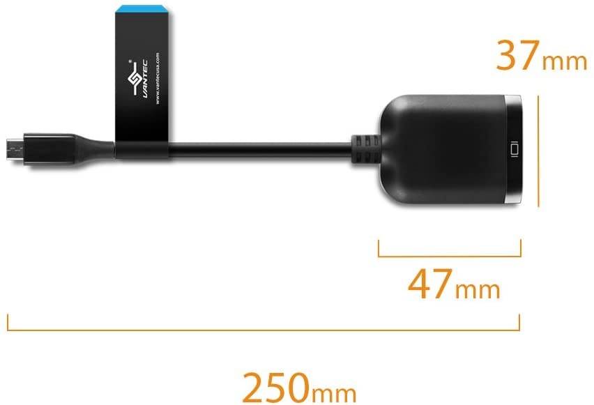 Vantec Vlink USB-C to HDMI 2.0 4K/60Hz Video Converter (CB-CU300HD20)