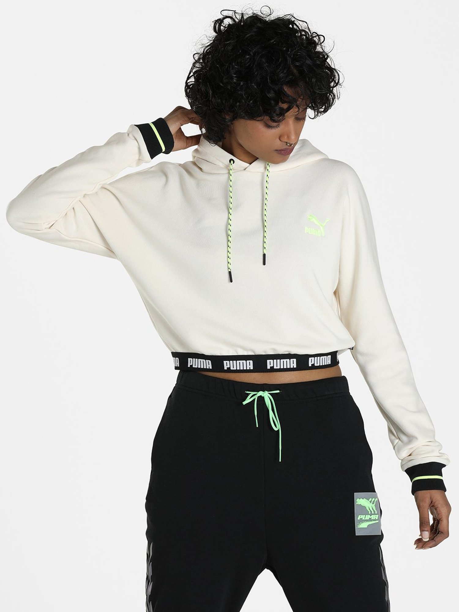 Belle Fille Yellow Patchwork Sweatshirt