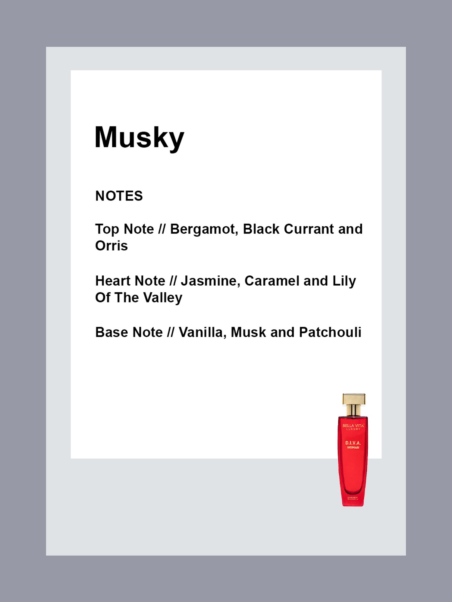 BELLA VITA LUXURY D.I.V.A. Woman Eau de Parfum - 100 ml