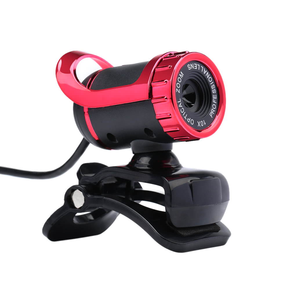 USB 2.0 50 Megapixel HD Camera Web Cam 360 Degree with MIC Clip-on for Desktop Skype Computer PC Laptop