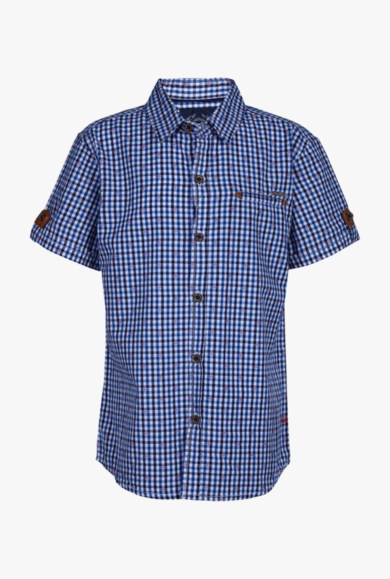 Superyoung Boys Navy Plaid Shirt