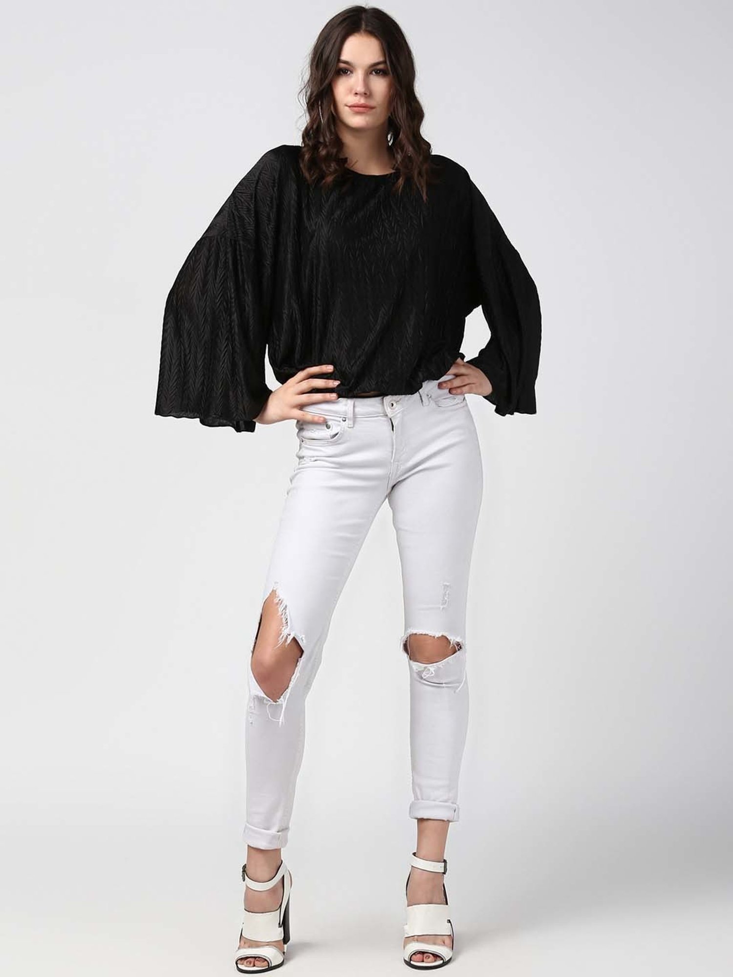 StyleStone Black Self Design Box Top