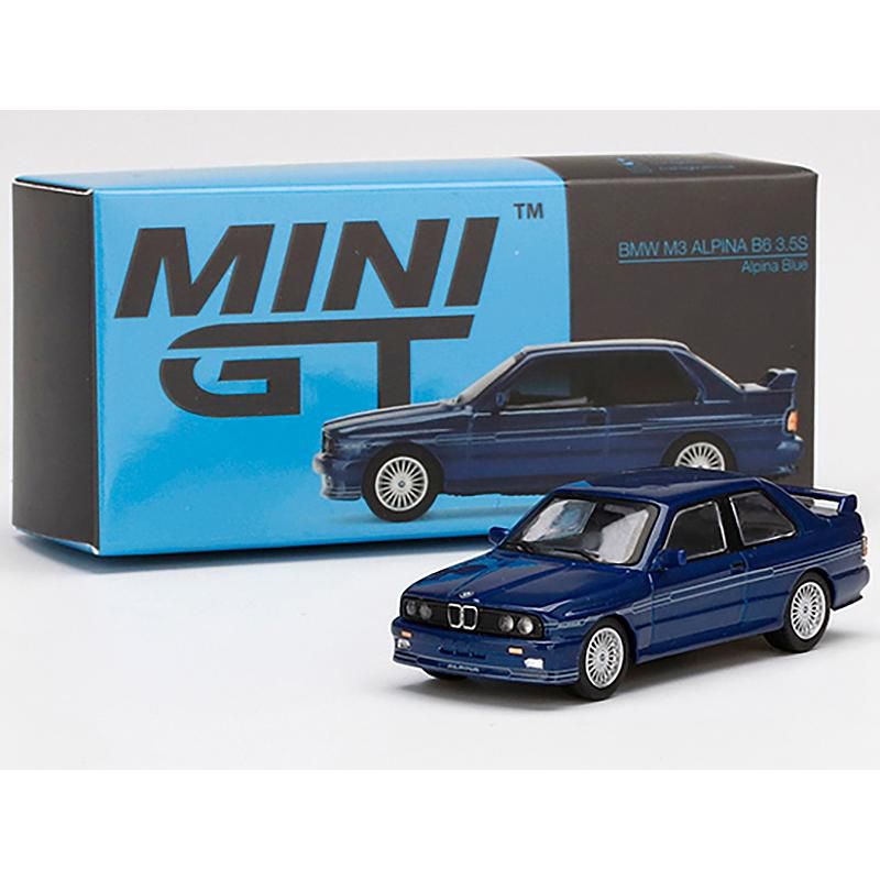 BMW M3 (E30) Alpina B6 3.5S Alpina Blue Limited Edition to 1200 pieces Worldwide 1/64 Diecast Model Car by True Scale Miniatures