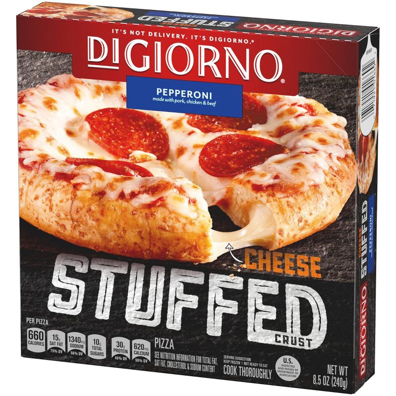 DiGiorno Cheese Stuffed Crust Three Meat Frozen Pizza - 9.2oz