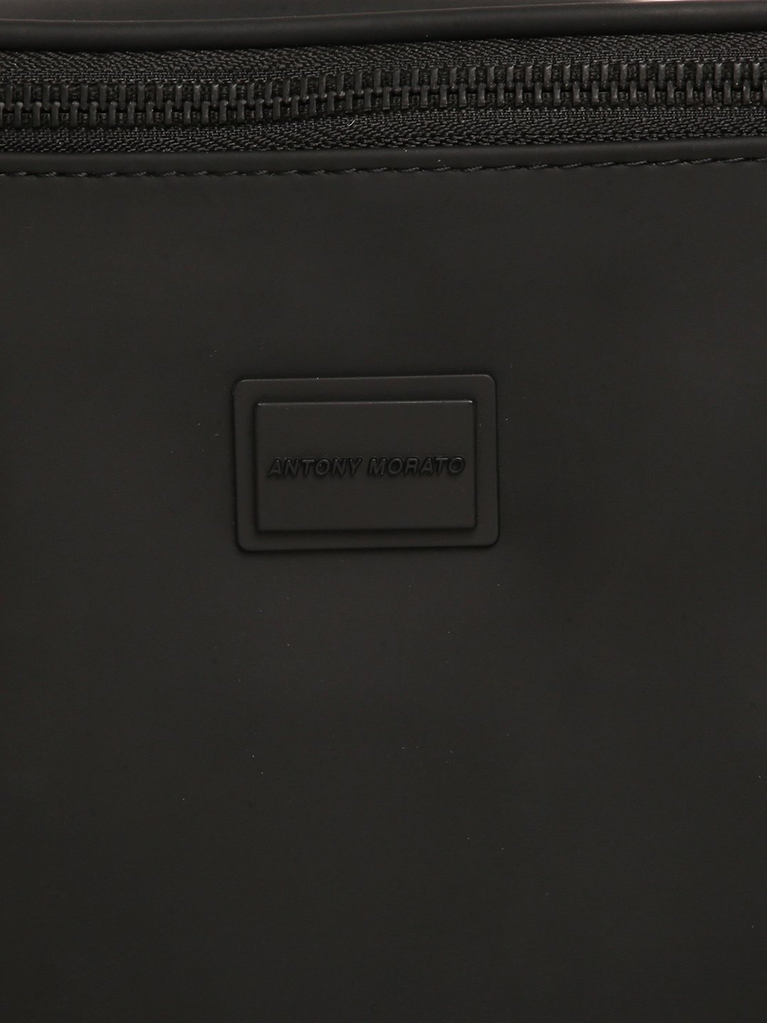 ANTONY MORATO Black Medium Waist Pouch for Men