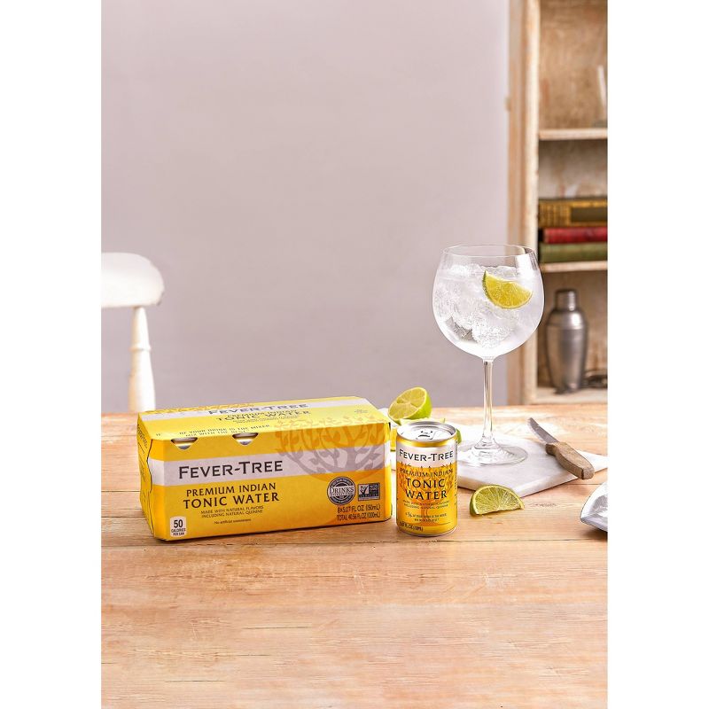 Fever-Tree Premium Indian Tonic Water - 8pk/150ml Cans