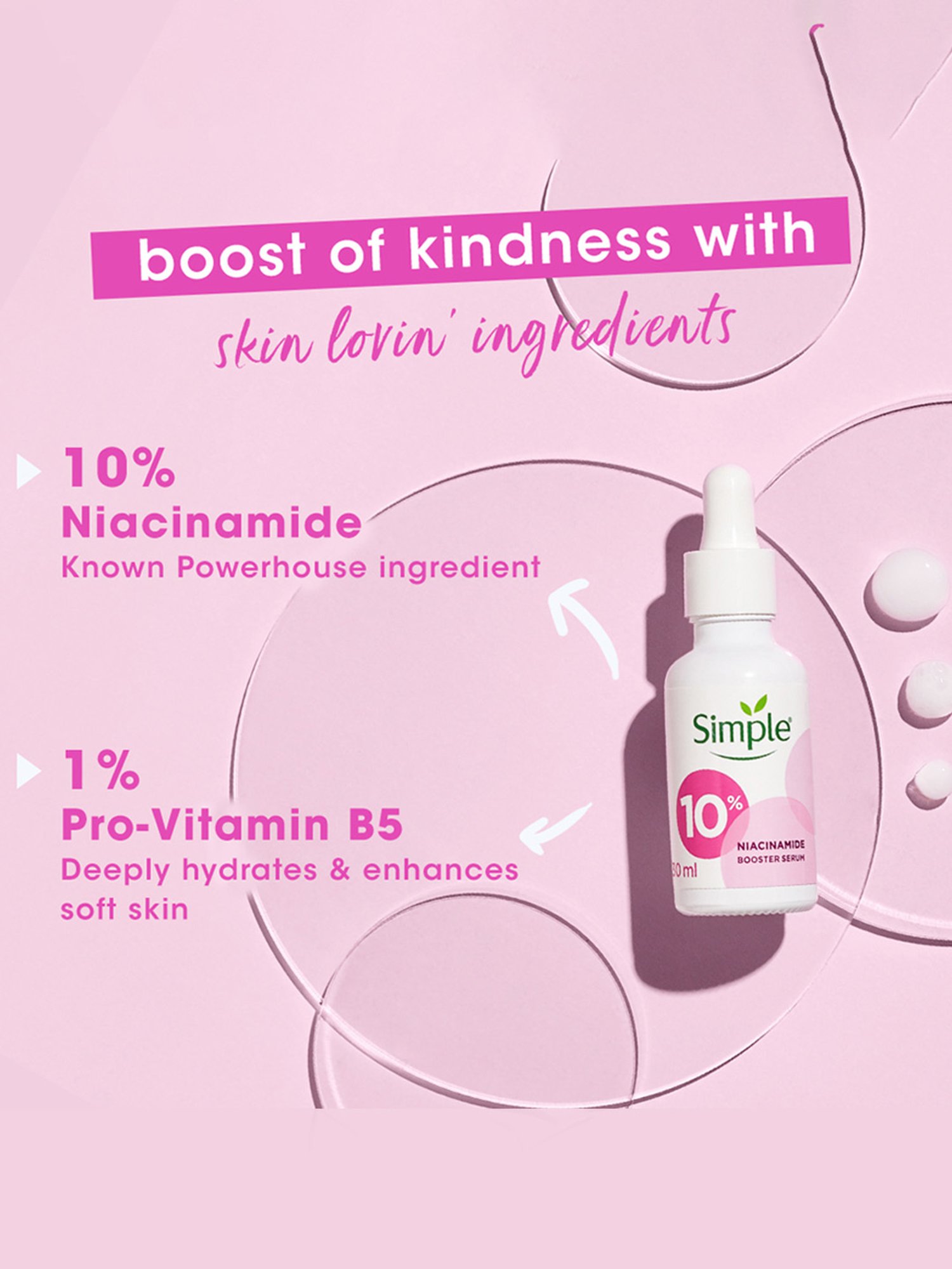 Simple 10% Niacinamide Booster Serum - 30 ml