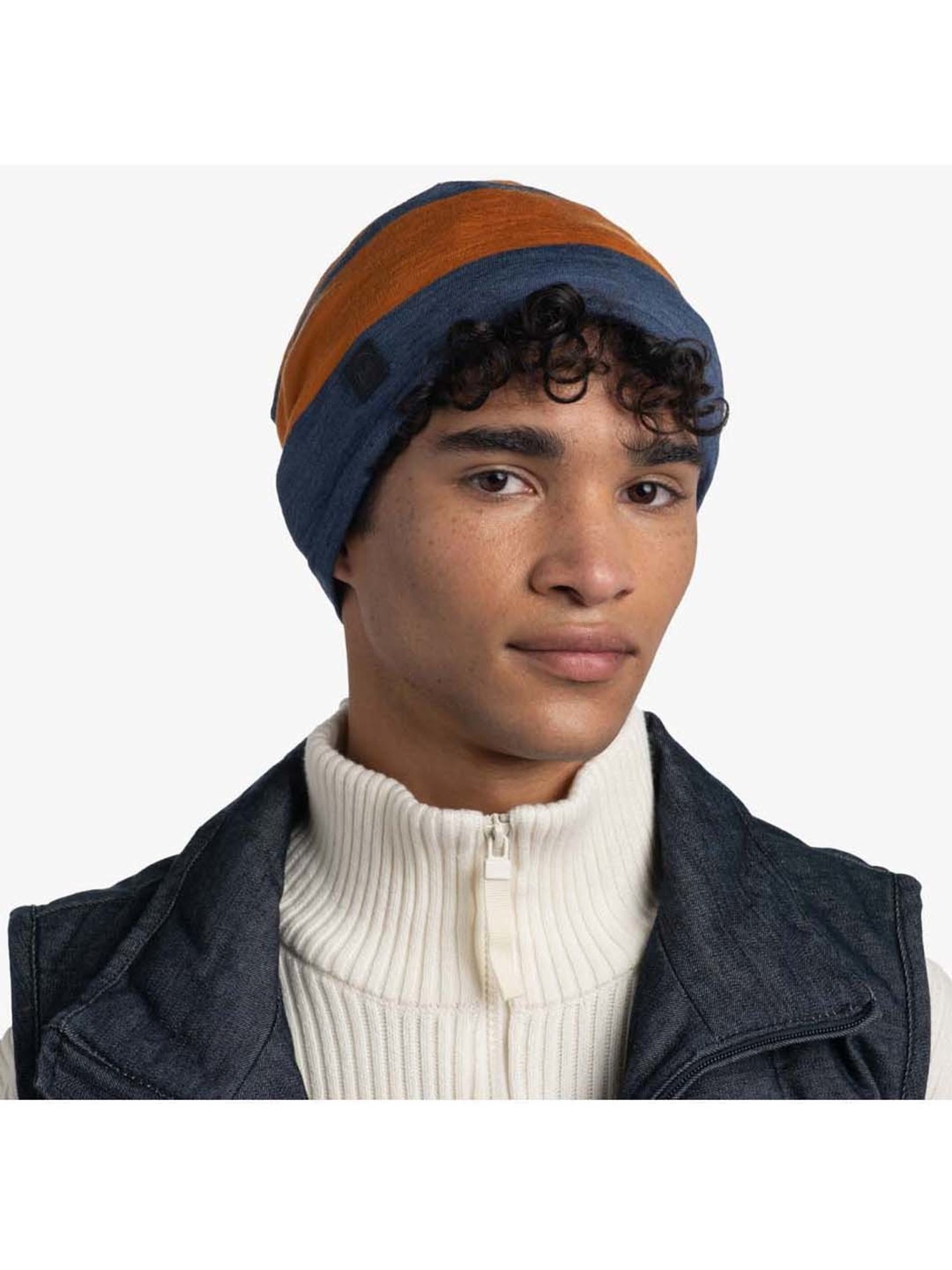 BUFF Merino Move Multicolor Striped Beanies