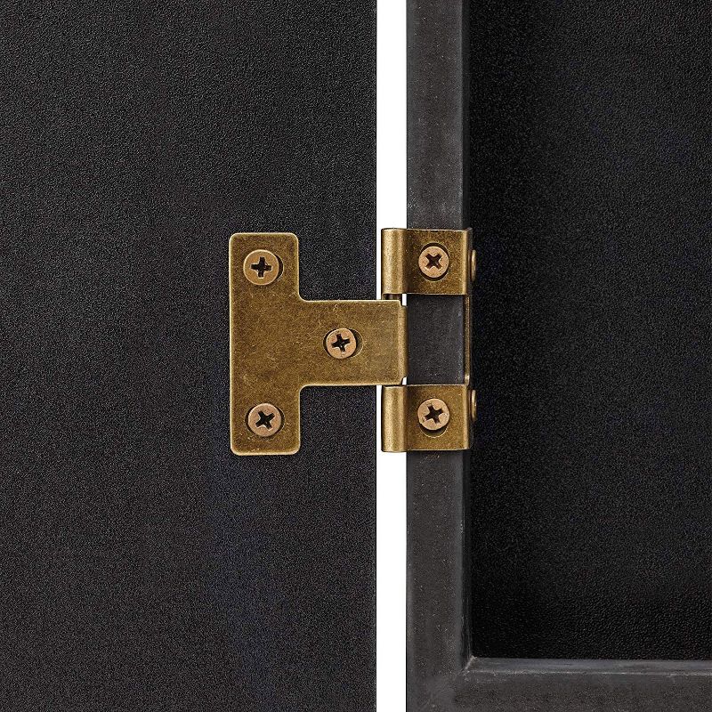 Viper Hideaway Steel Tip 2 in 1 Traditional & Baseball Dartboard Cabinet, Black