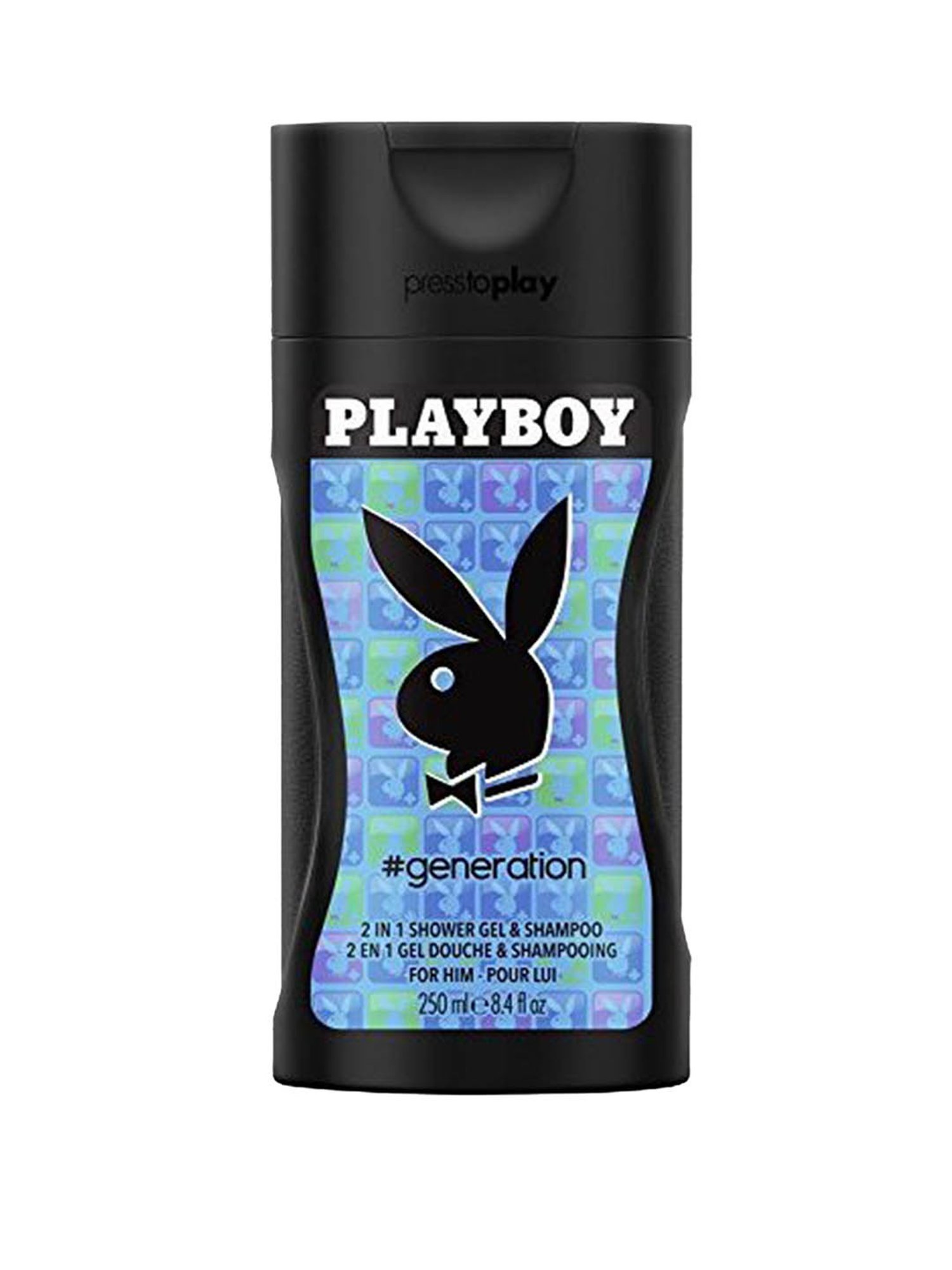 Playboy VIP Men, Generation and New York Shower Gel and Shampoo for Men Combo