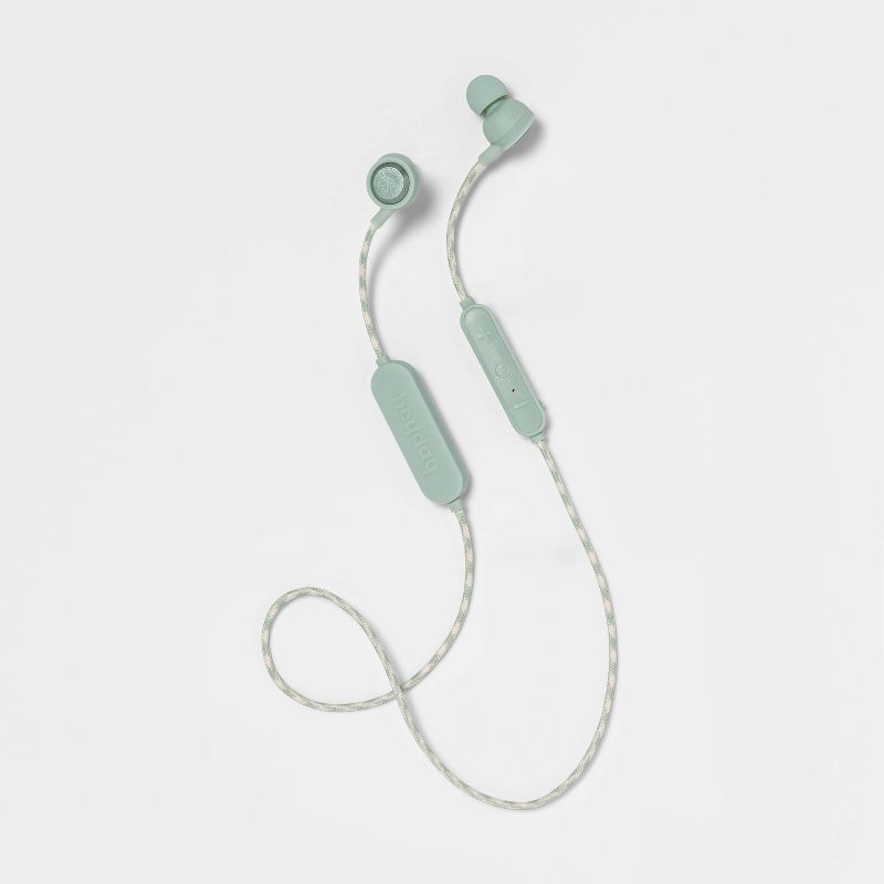 heyday™ Wireless Silicone Tip Bluetooth Earbuds - Misty Blue