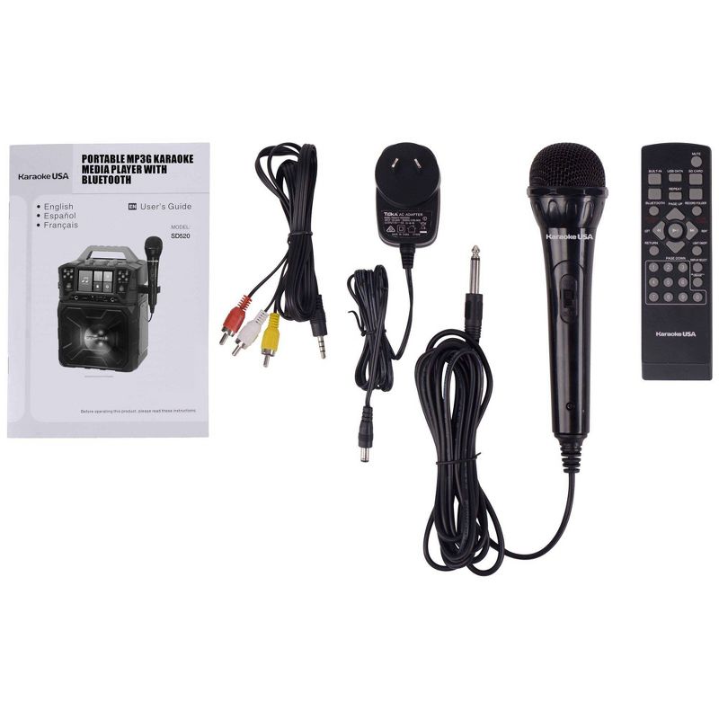 Karaoke USA MP3G Karaoke and PA System (SD520)