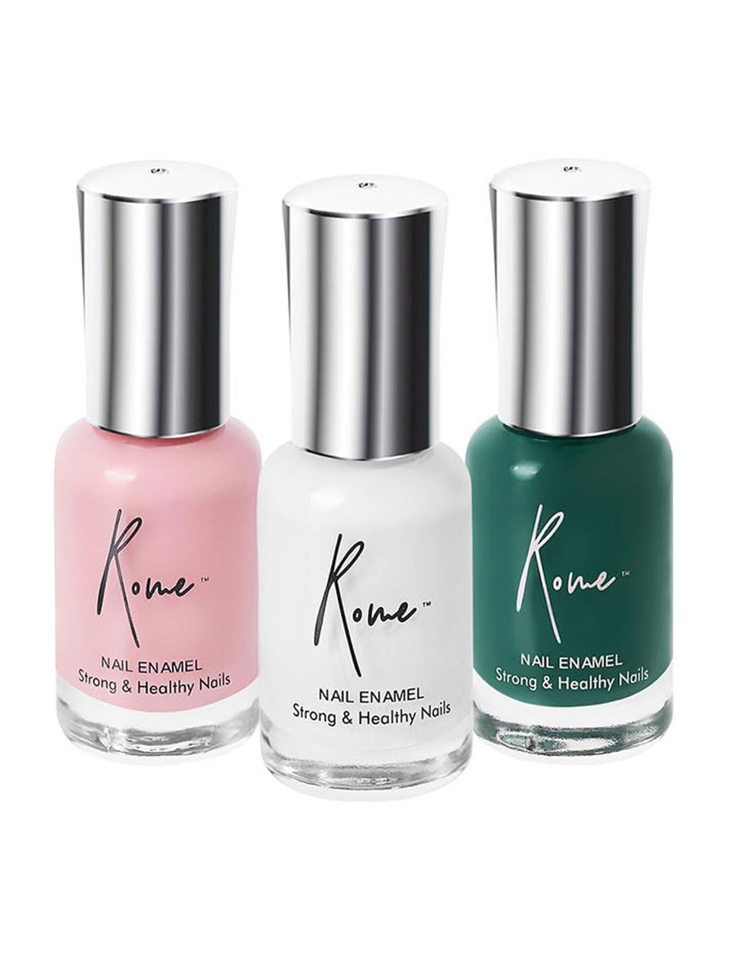 Rome Strong and Healthy Nail Enamel, Set of 3