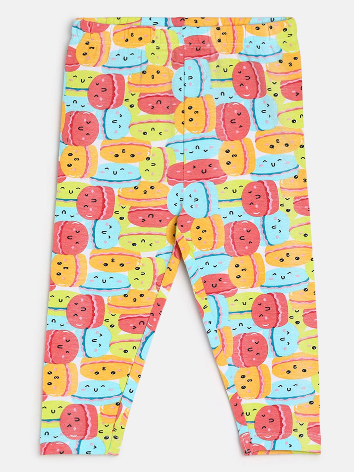 MINIKLUB Kids Multicolor Printed Leggings (Pack Of 3)