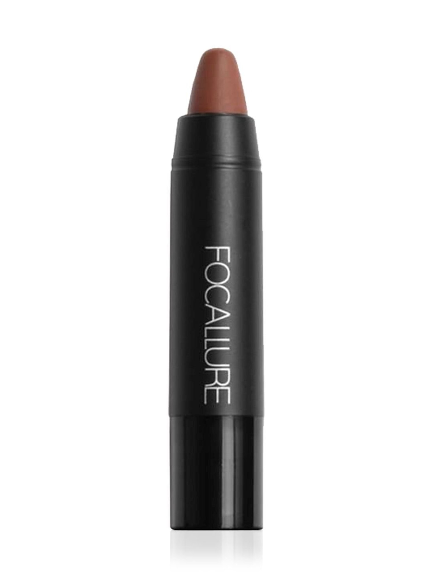 FOCALLURE Matte Lips Crayon Lipstick 9 Rose Taupe - 6 gm