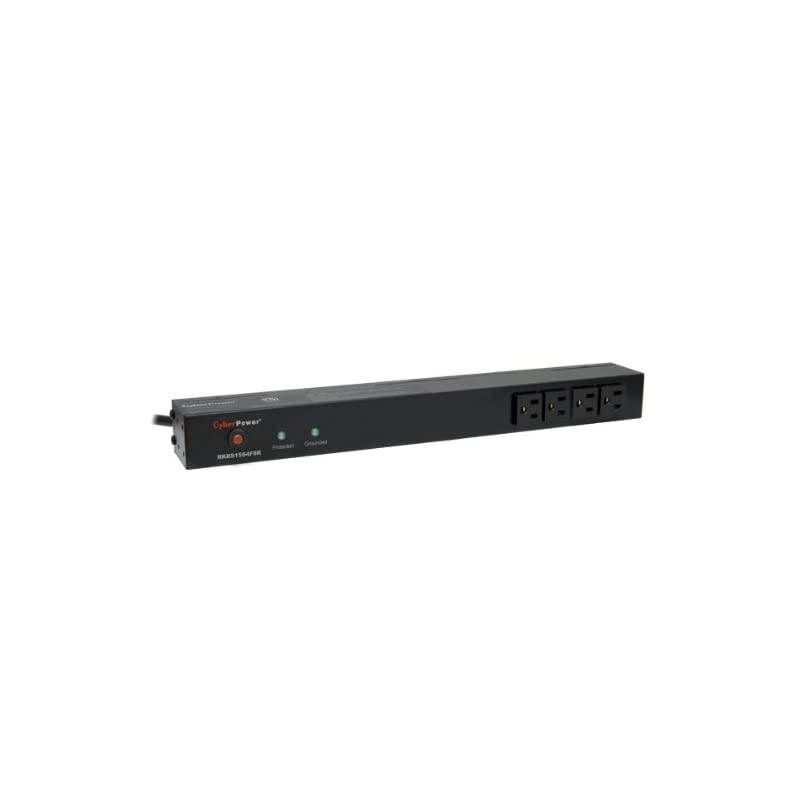 RKBS15S4F8R 15A 12-Outlet 1U RM Rackbar Surge Suppressor