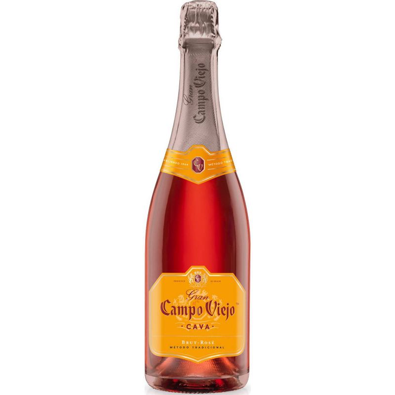 Campo Viejo Brut-Rosé Cava Sparkling Wine - 750ml Bottle