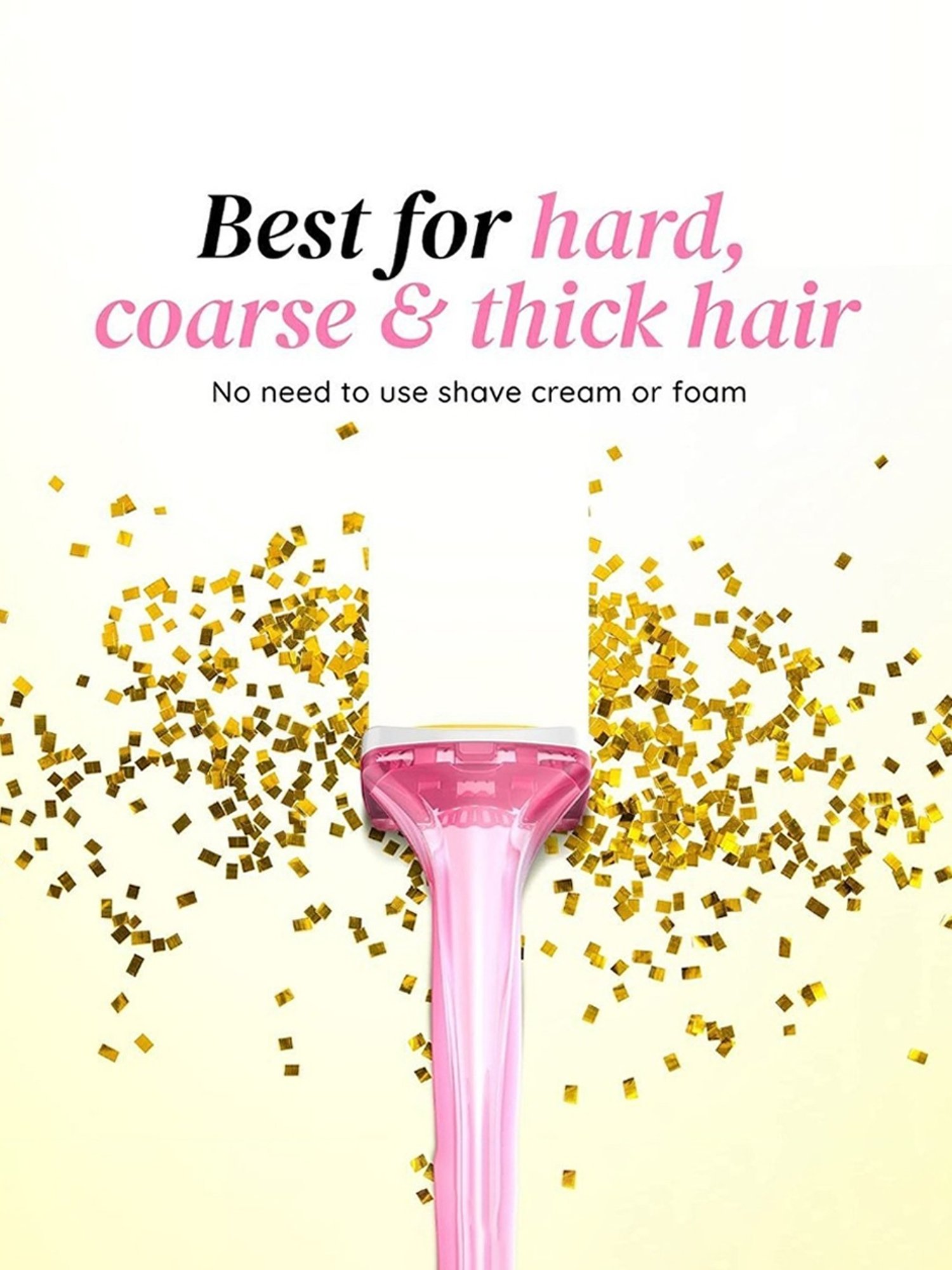 LetsShave Evior Shaver for Women - Pack of 3 (Pink)