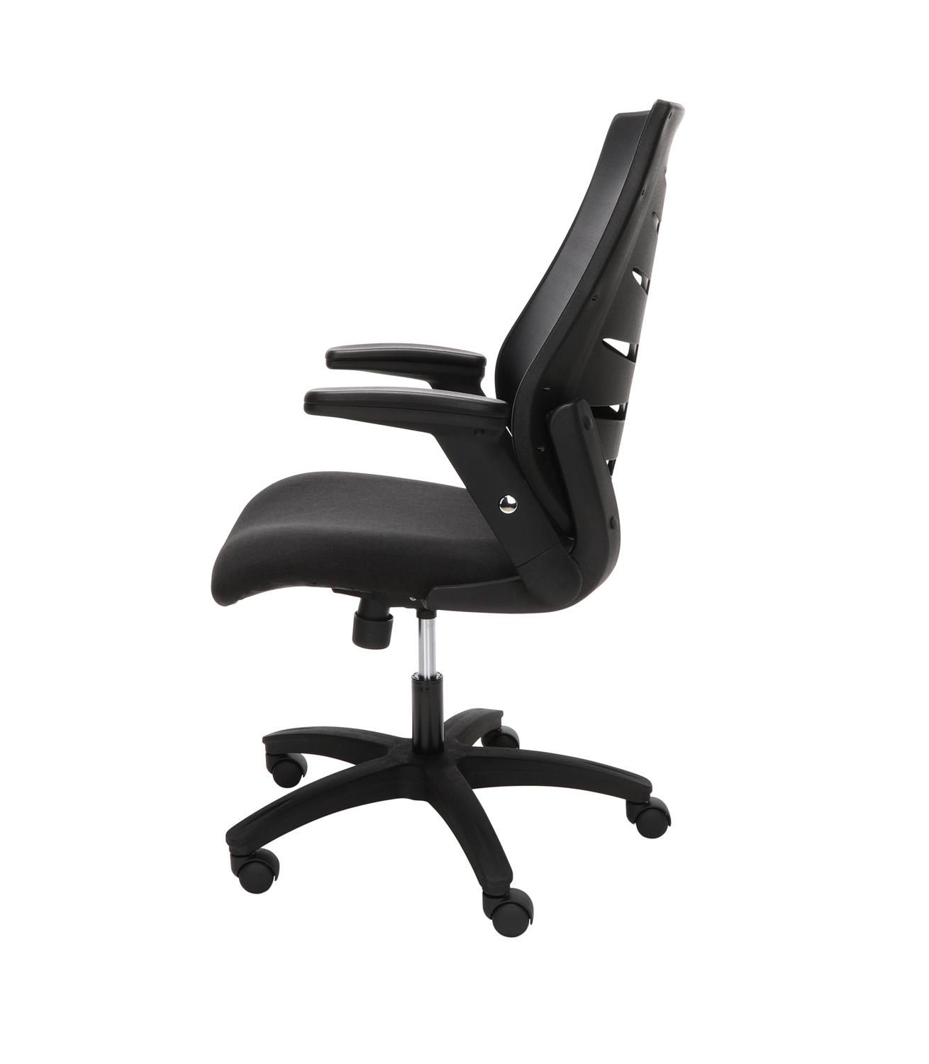 OFM Mid-back Mesh Office Chair for Computer Desk, in Black (530-BLK)