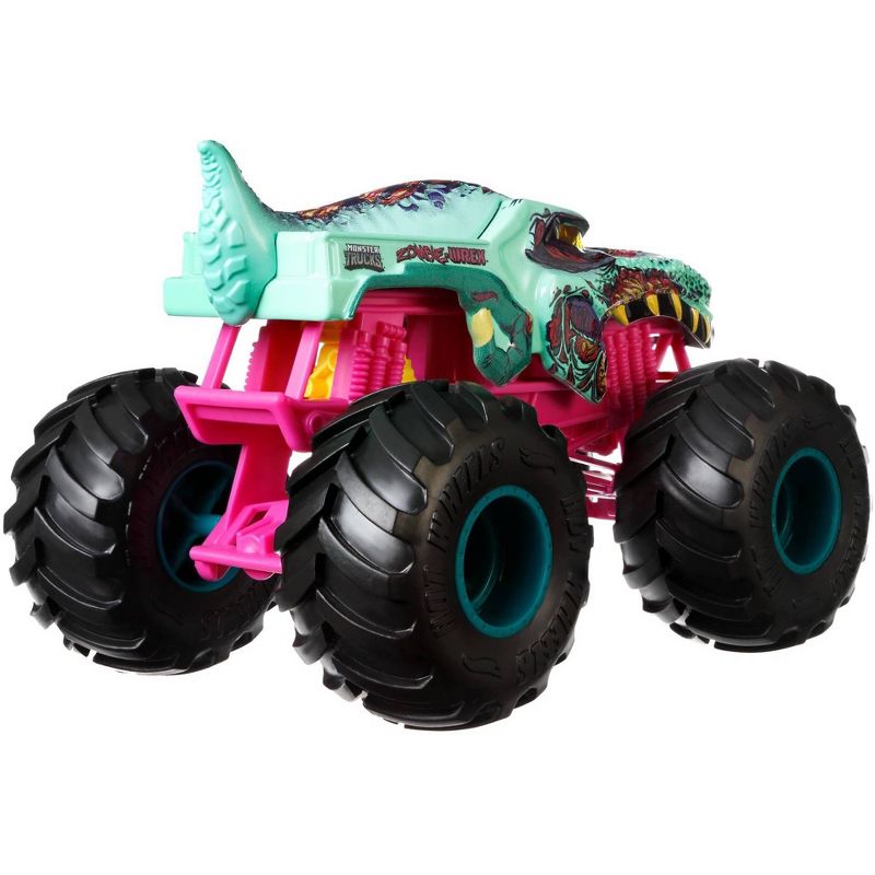 Hot Wheels Monster Trucks 1:24 Zombie-wrex Vehicle