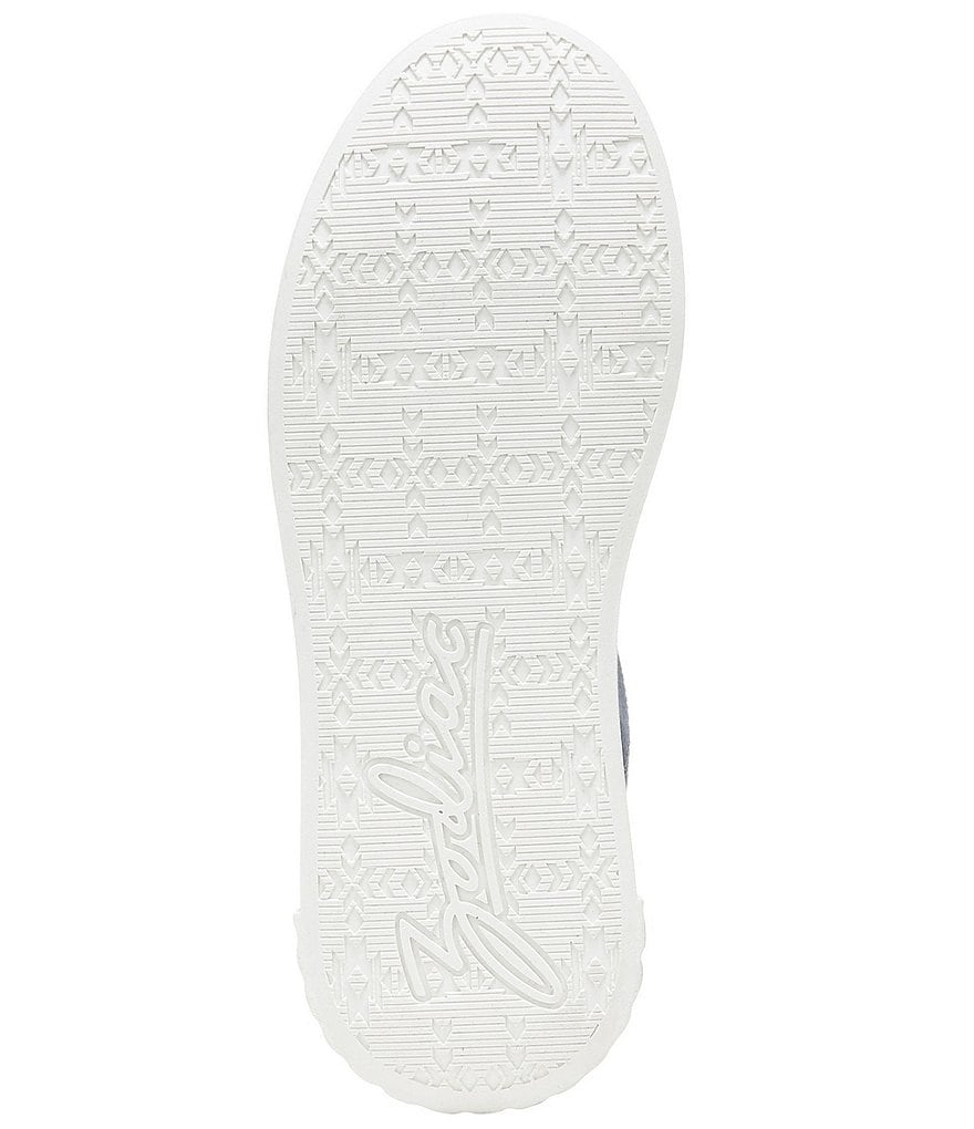 Zodiac Bardot Side Zip Fabric Platform Sneakers