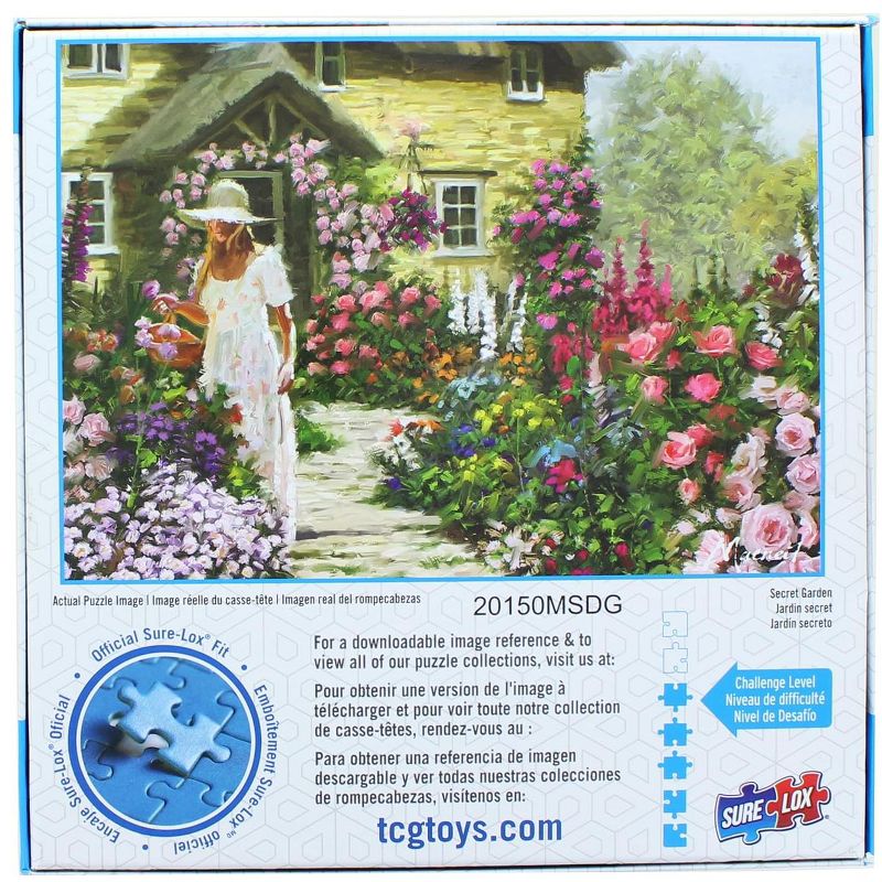 The Canadian Group Manors & Cottages 1000 Piece Jigsaw Puzzle | Secret Garden