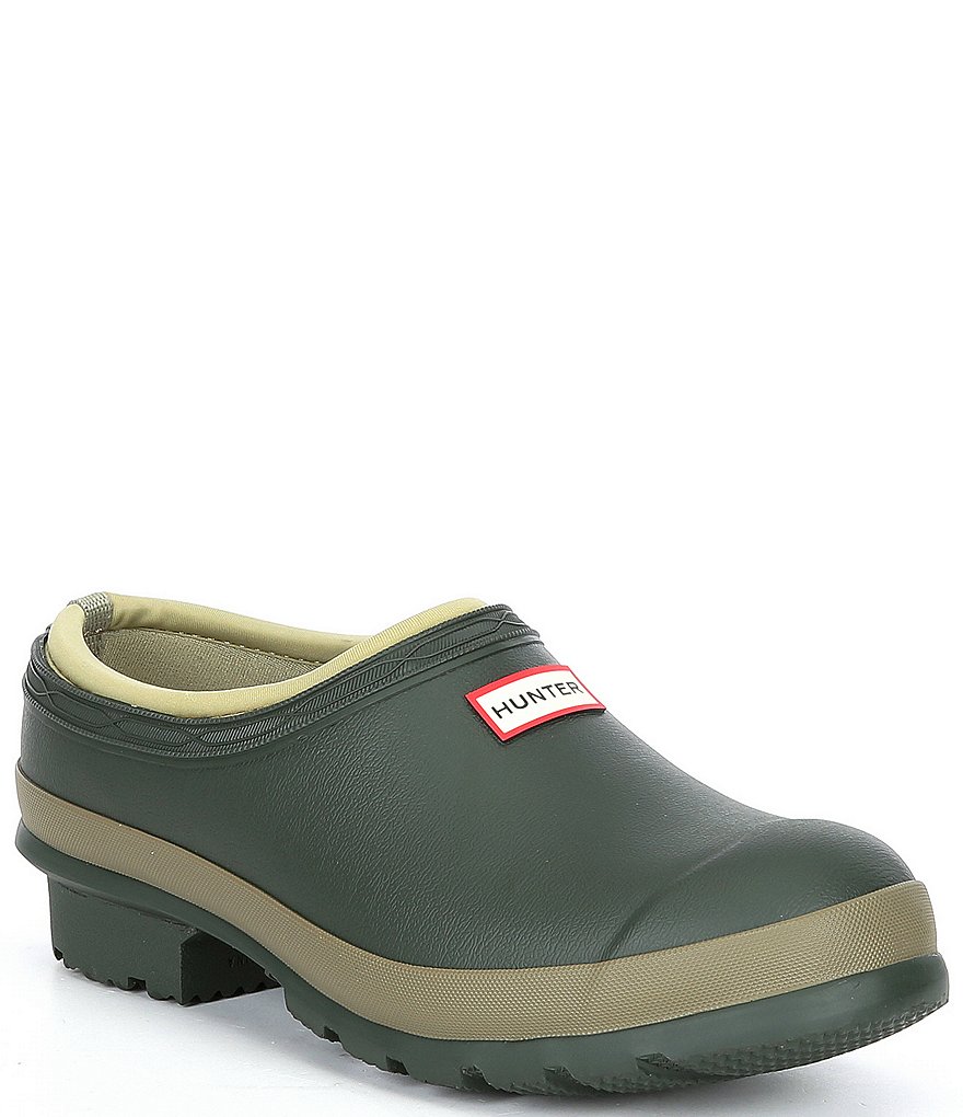 Hunter Gardener Neo Lined Waterproof Clogs