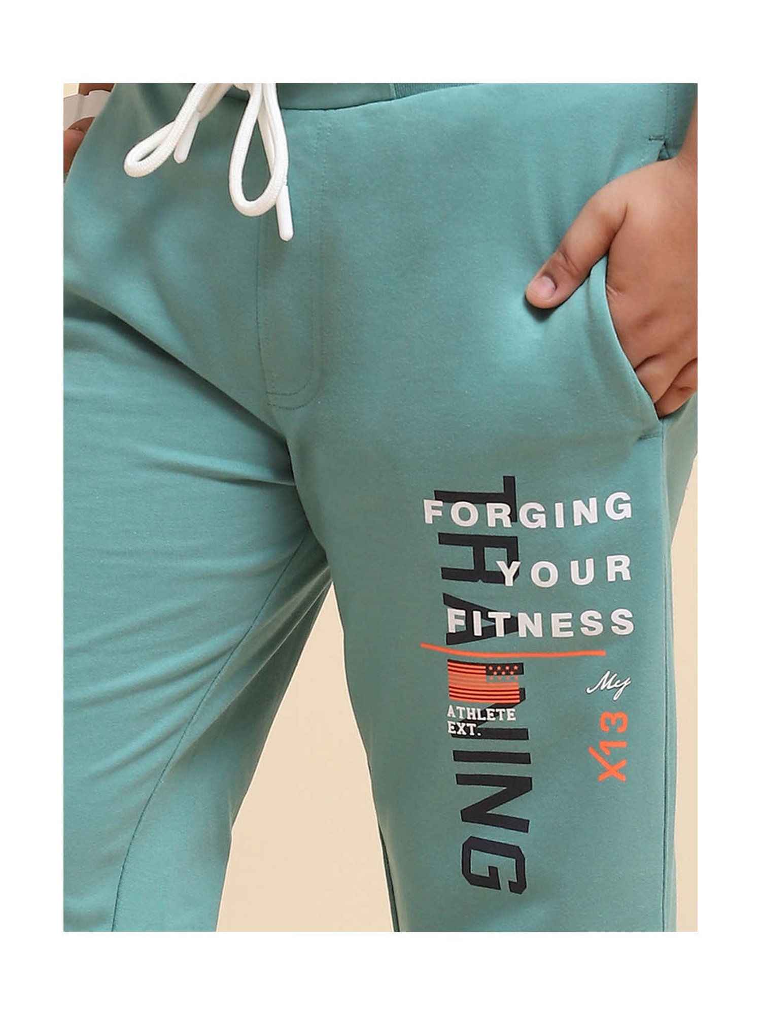 Monte Carlo Boys Blue Printed Trousers