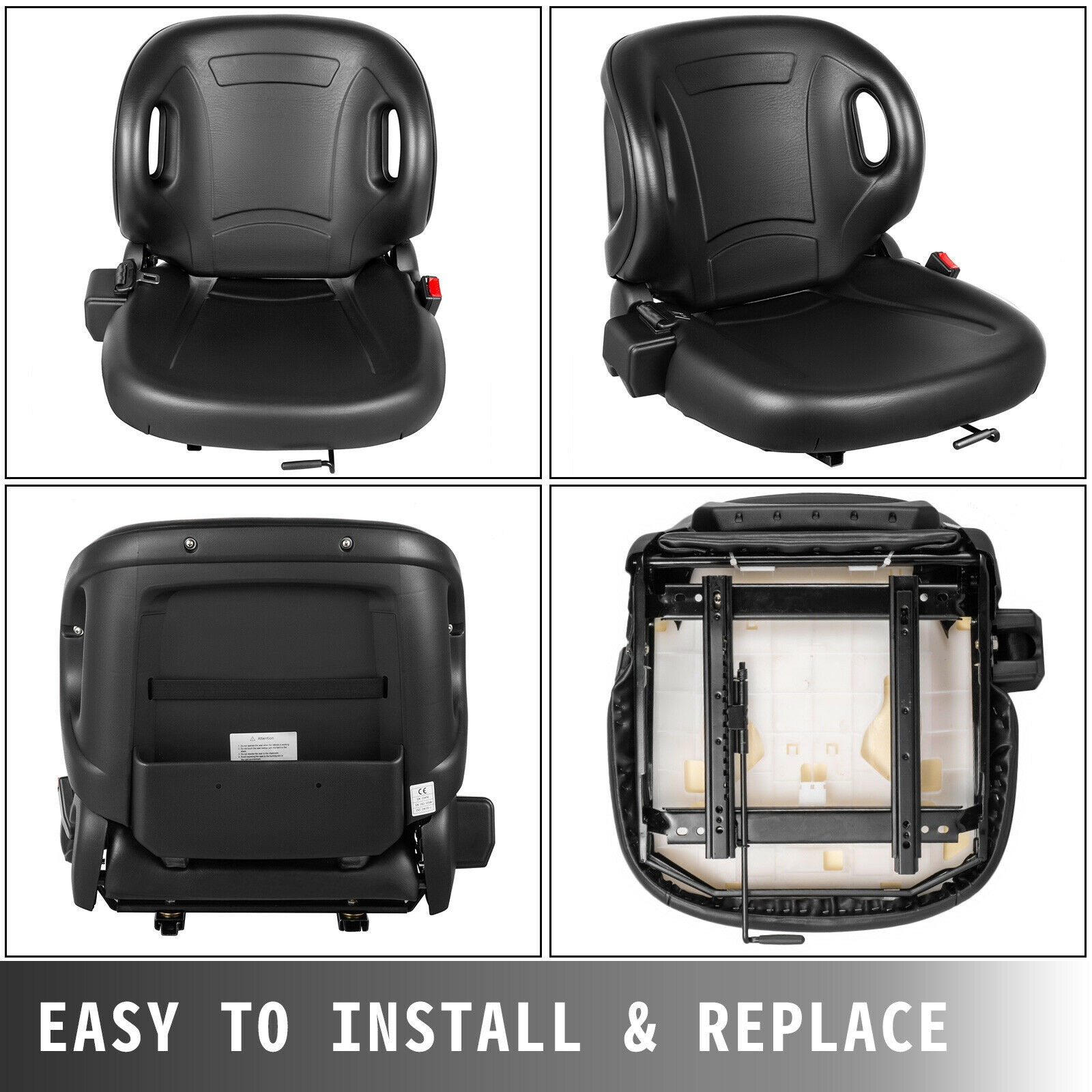 Toyota Nissan Yale Forklift Seat Universal Replacement Tractor Seat Belt