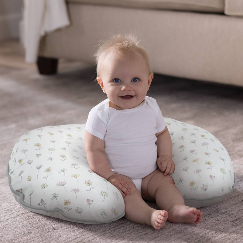 Boppy Original Feeding and Infant Support Pillow - Floral Stripes