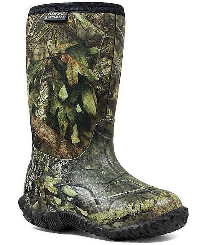 BOGS Boys' Classic Mossy Oak Waterproof Winter Boots (Youth)