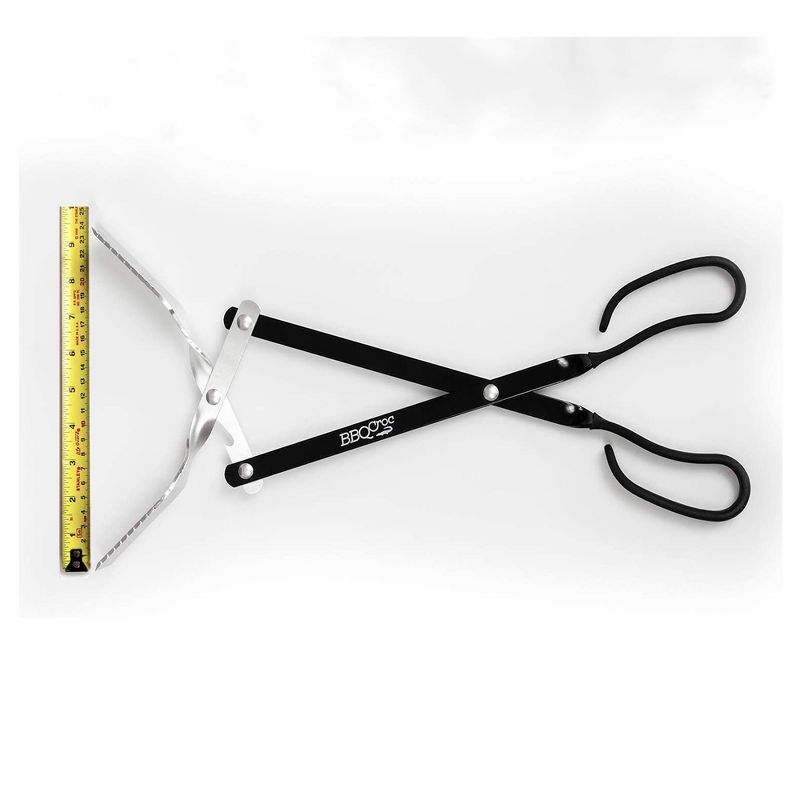 Zulay Kitchen 18" Grill Brush 100% Rust Proof Stainless Steel Bristles and a Sharp Metal Scraper with Long and Sturdy Handle