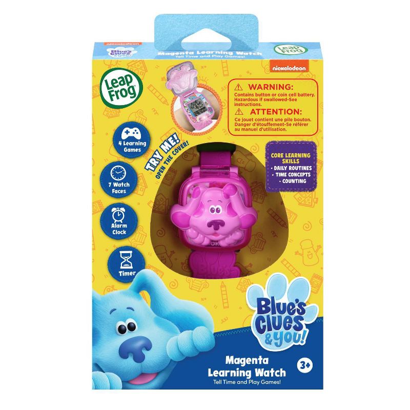 LeapFrog Blue's Clues & You! Magenta Learning Watch