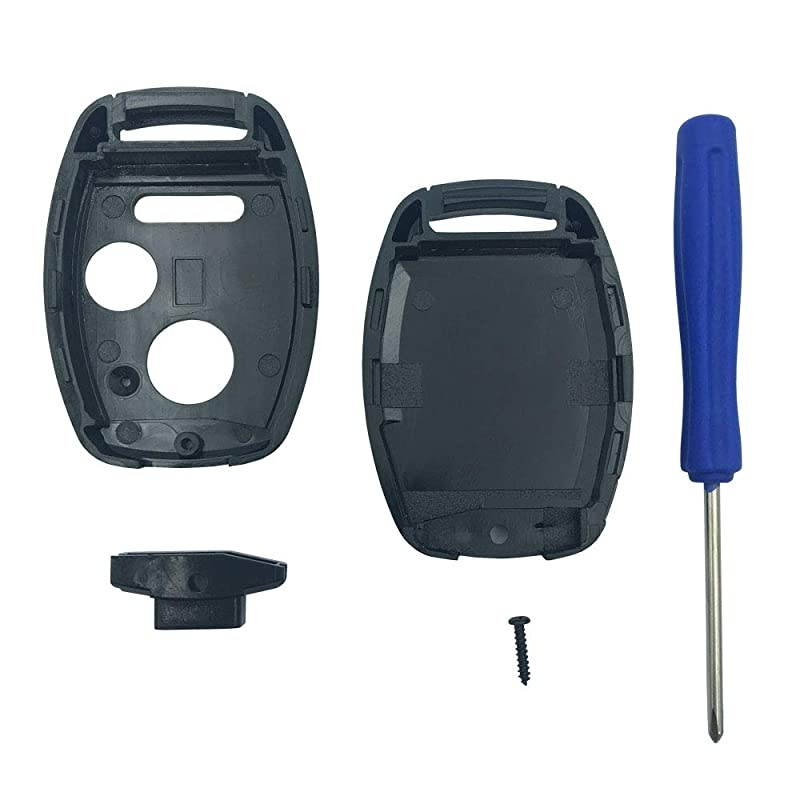 Keyless Entry Key Fob Case Fit Honda 20032007 Accord 20052006 CRV Ridgeline Civic Remote Control Key