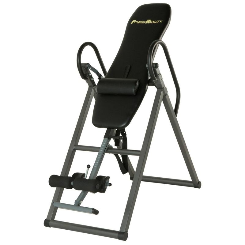 Fitness Reality 690XL Additional Weight Capacity Inversion Table with Lower Back Support
