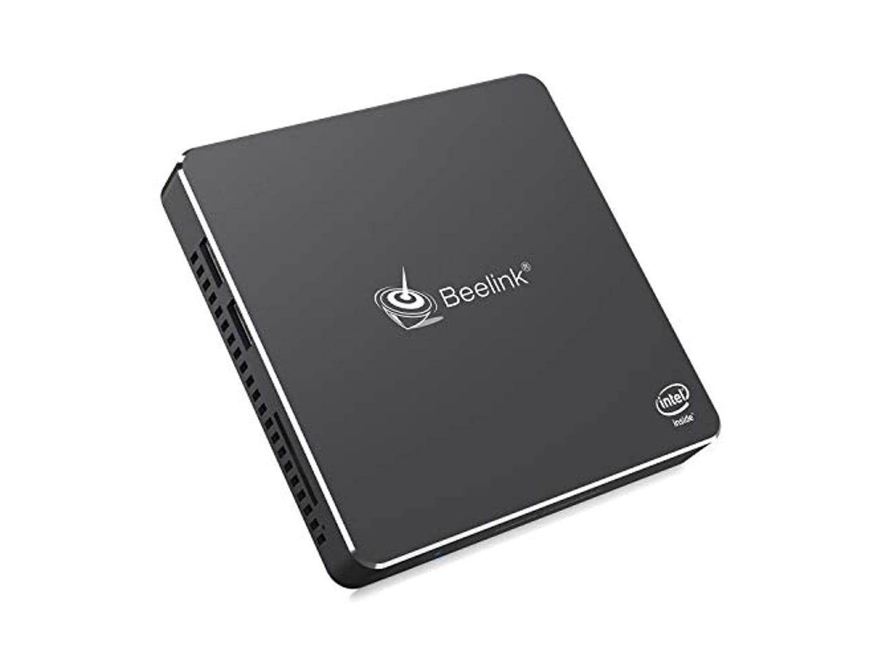 Mini PC T34 Intel Celeron N3450(up to 2.2GHz) Desktop Computer,Windows 10 Pro,8G LPDDR4/128G SSD Ultra-Thin Mini Computer,4K HD,2.4G/5G Dual WiFi,BT4.0,Dual HDMI Ports, Gigabit Ethernet