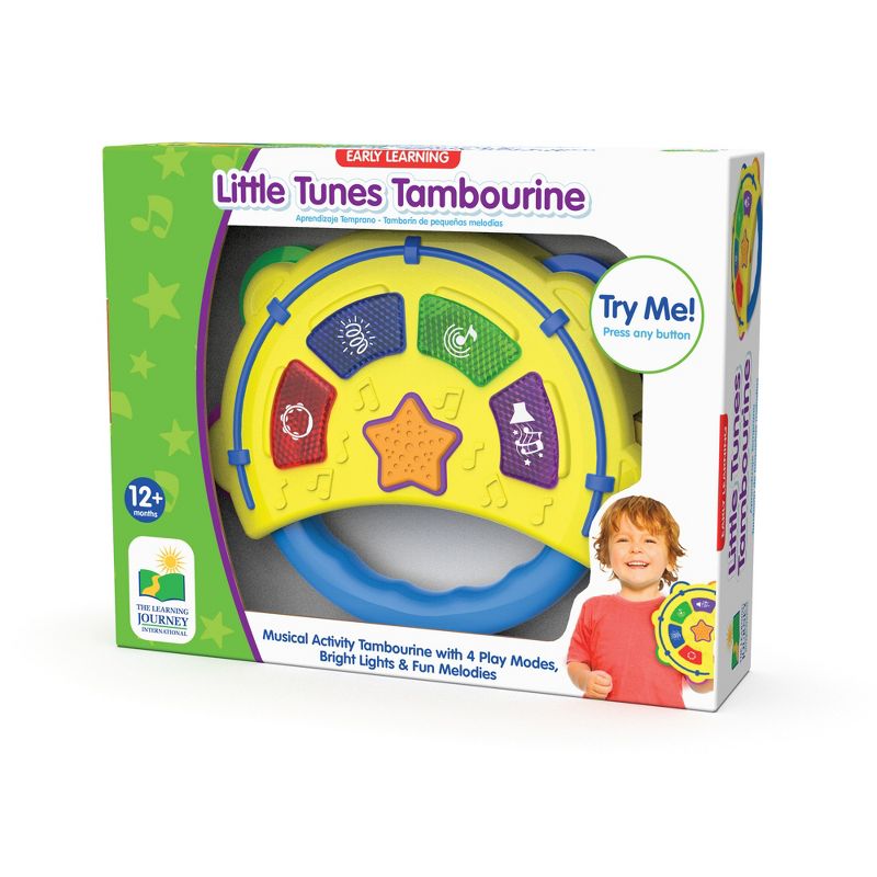 The Learning Journey  Early Learning Little Tunes Tambourine with 4 play modes