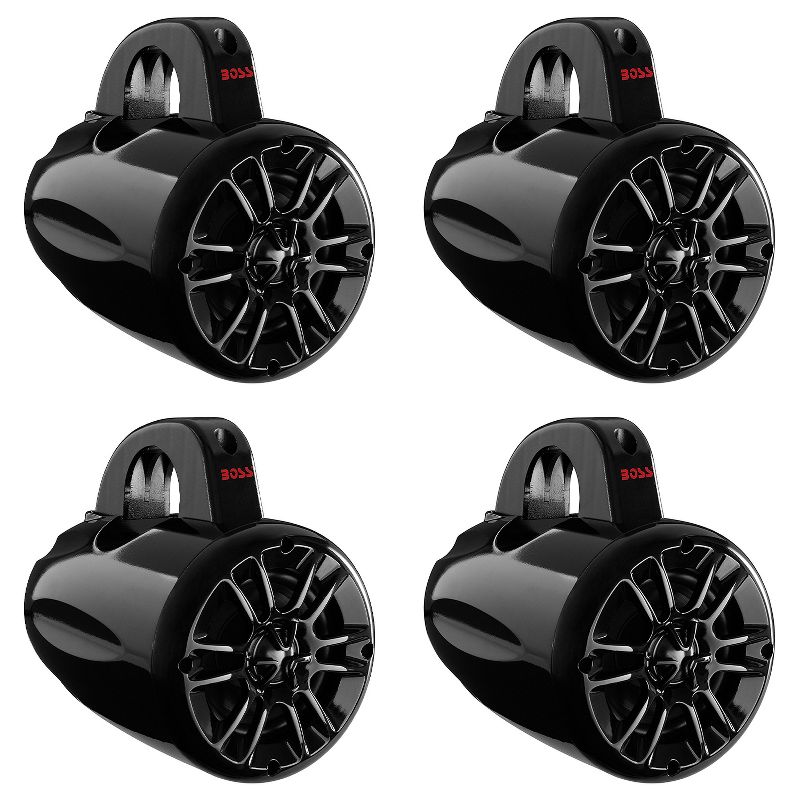 Crunch 4 Channel 1000 Watt Amp A/B Class Car Stereo Amplifier | PX-1000.4 (4 Pack)