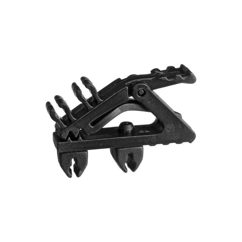 Universal Double Microphone Clip (Black)
