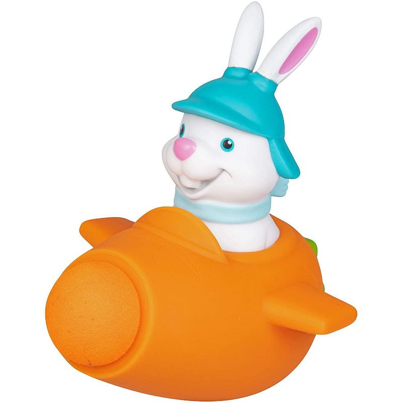 Hog Wild Easter Flying Bunny Popper Toy, Shoots Foam Balls!