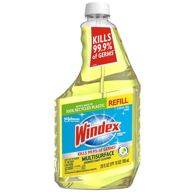 Windex Multi-Surface Disinfectant Refill - 26 fl oz