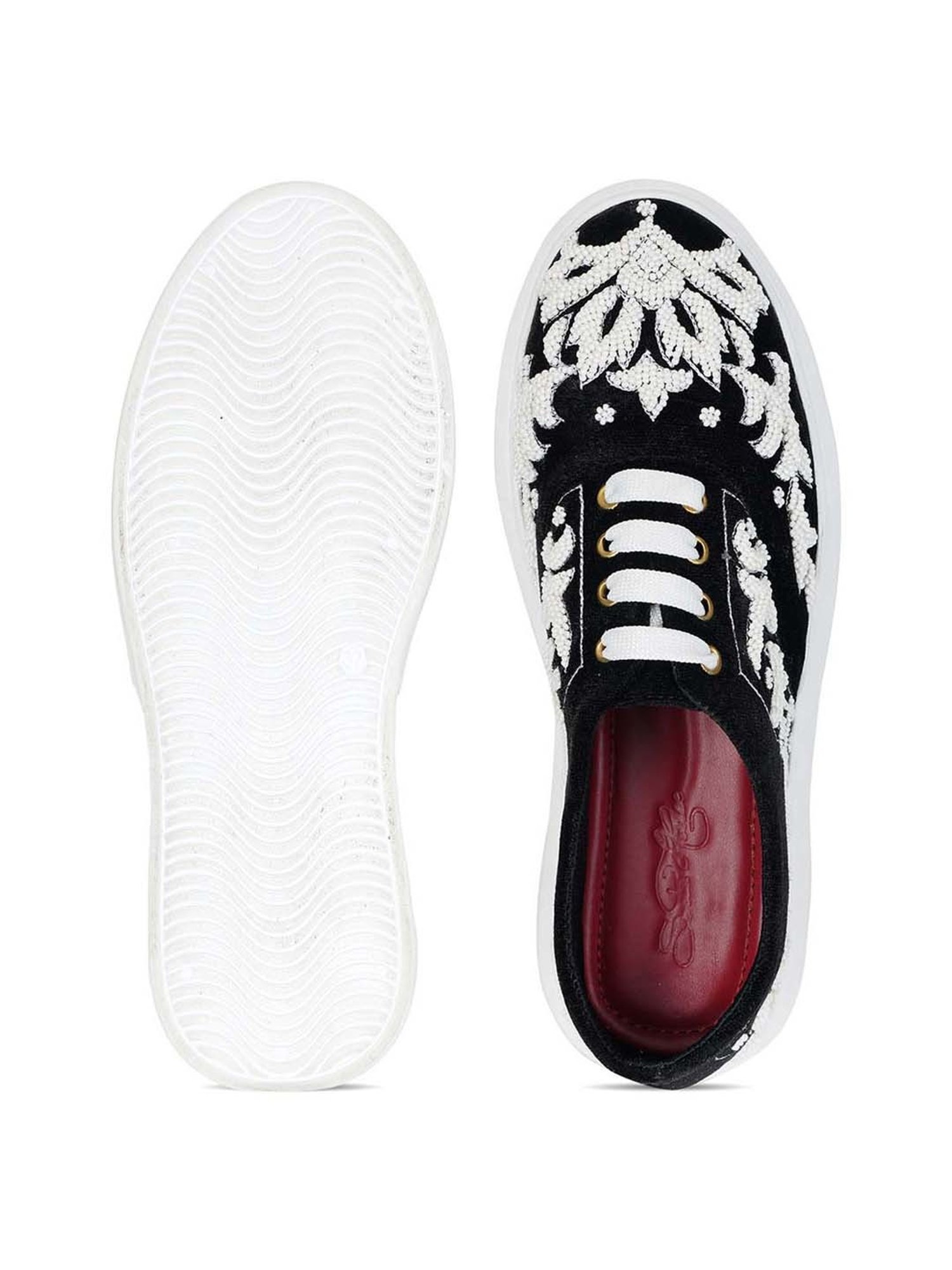 Sole House Women's Black Sneakers